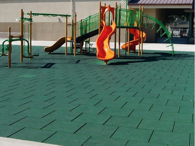 Pack de Losetas de caucho para parques infantiles y gimnasios, suelos para parques  infantiles medida de 100 x 100 x 2 cm (9 unidades (9 m²), Negro) :  : Bricolaje y herramientas